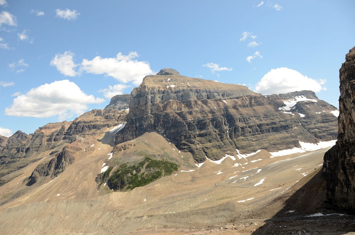 26 Haddo Peak and Mount Aberdeen From Plain Of Six Glaciers Viewpoint Near Lake Louise